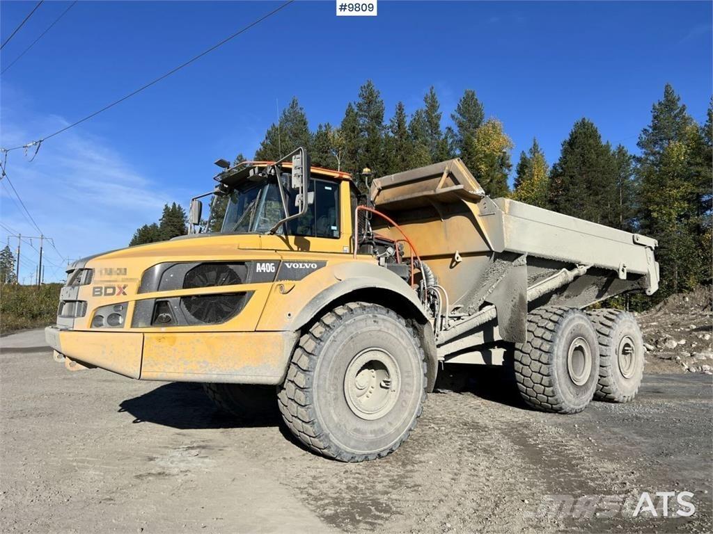 Volvo A40G dump truck ساحبات مفصلية