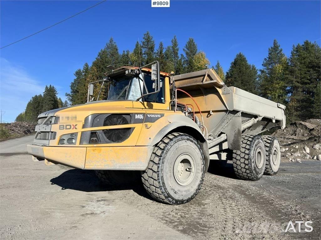 Volvo A40G dump truck ساحبات مفصلية