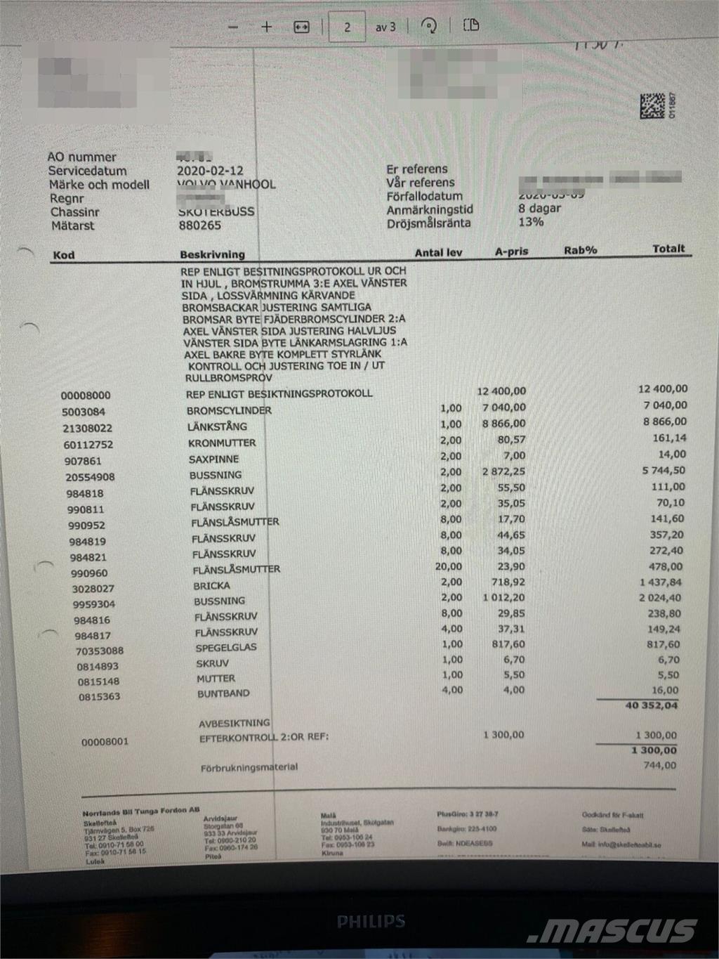Volvo B10M-70B أخرى