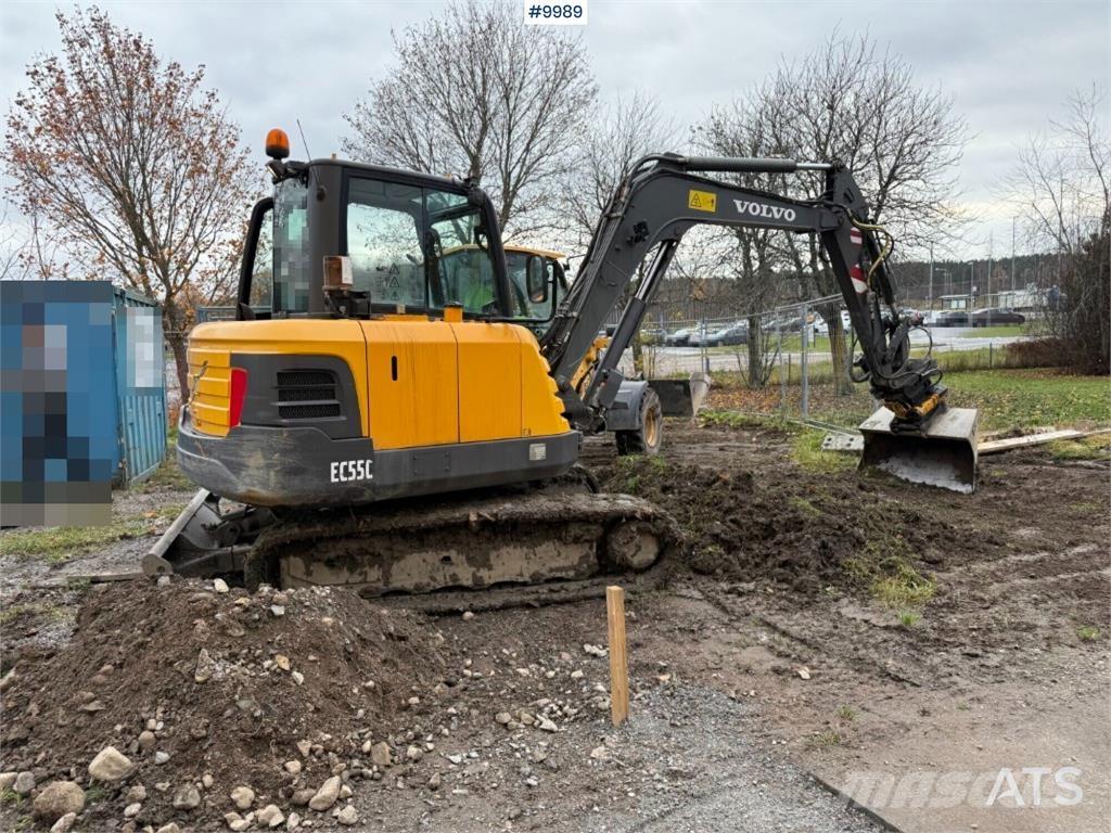 Volvo EC55C حفارات صغيرة أقل من 7 طن (حفارات صغيرة)