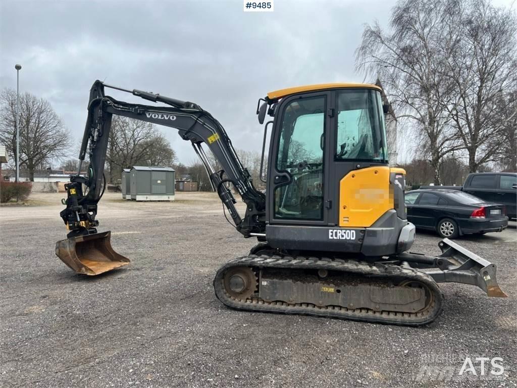 Volvo ECR50D حفارات صغيرة أقل من 7 طن (حفارات صغيرة)