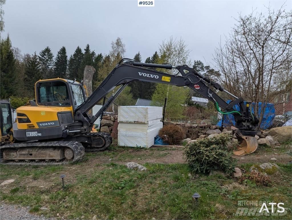 Volvo ECR88D PRO حفارات وسط 7 طن - 12 طن