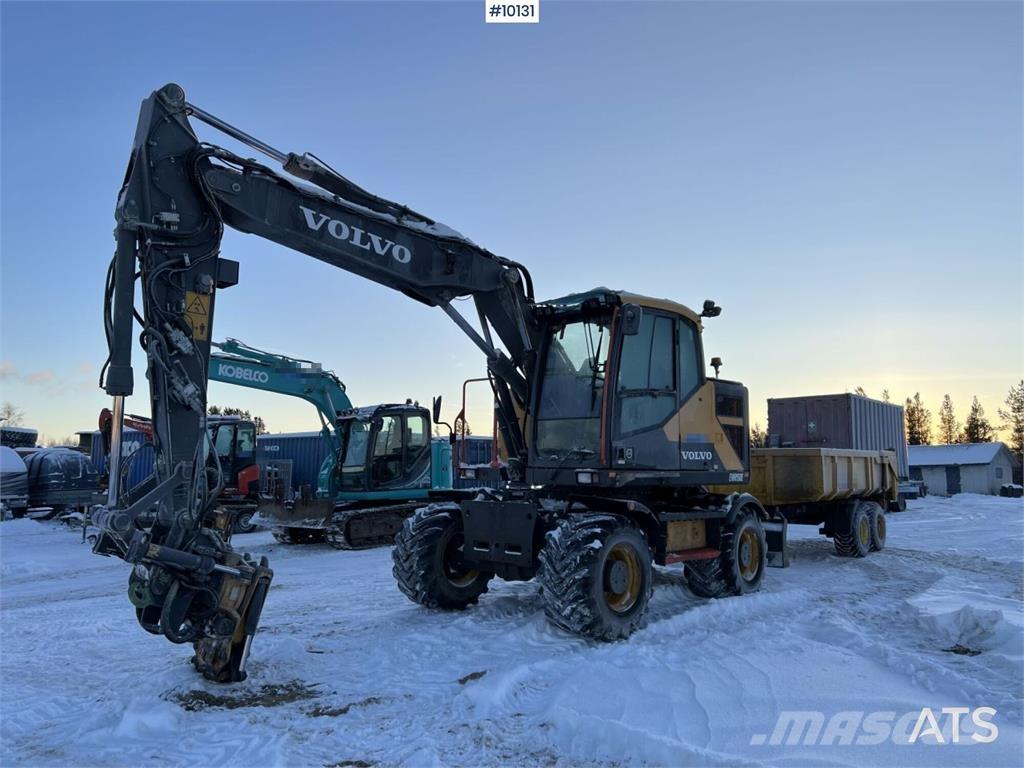 Volvo EWR150E حفارات بعجل
