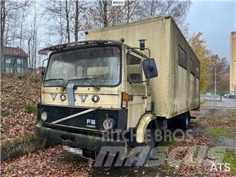 Volvo F610 4x2 شاحنات ذات هيكل صندوقي