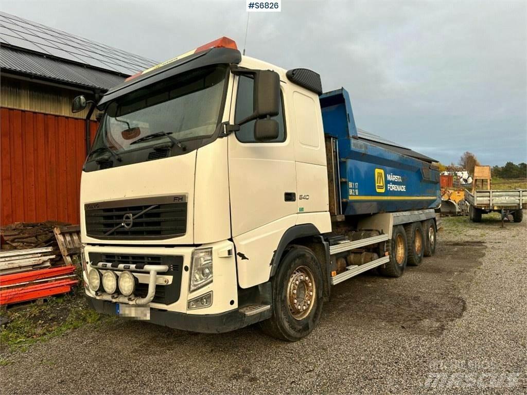 Volvo FH 540 8X4 شاحنات قلابة