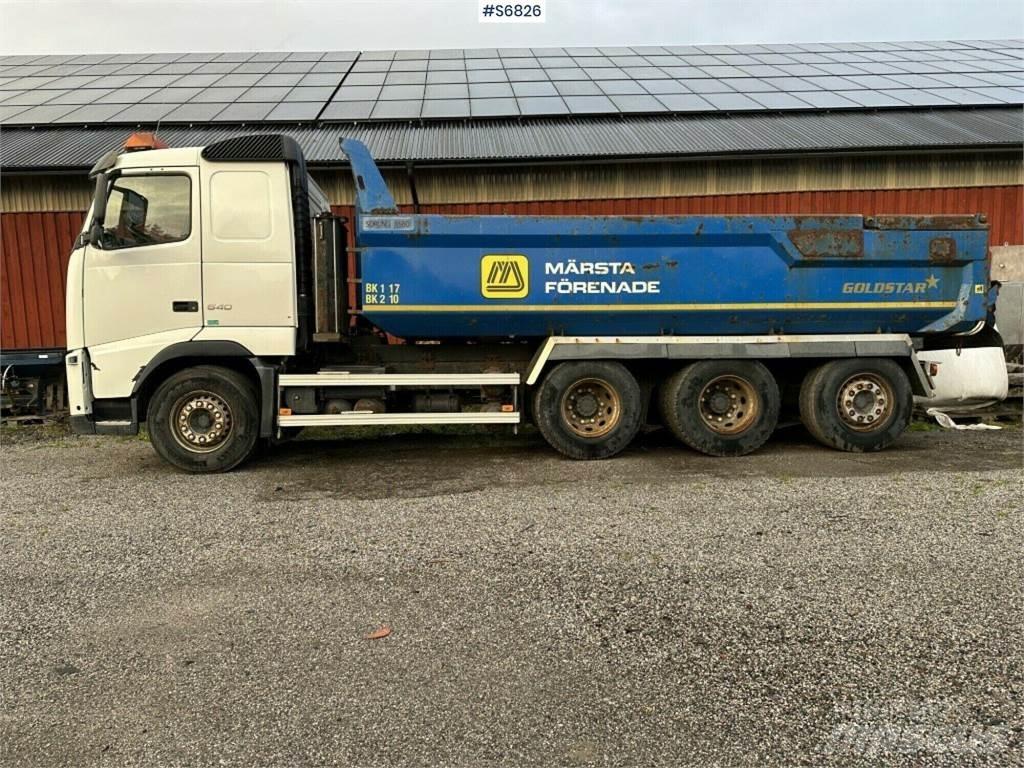 Volvo FH 540 8X4 شاحنات قلابة