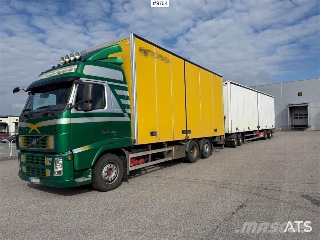 Volvo FH480 6*2 شاحنات ذات هيكل صندوقي