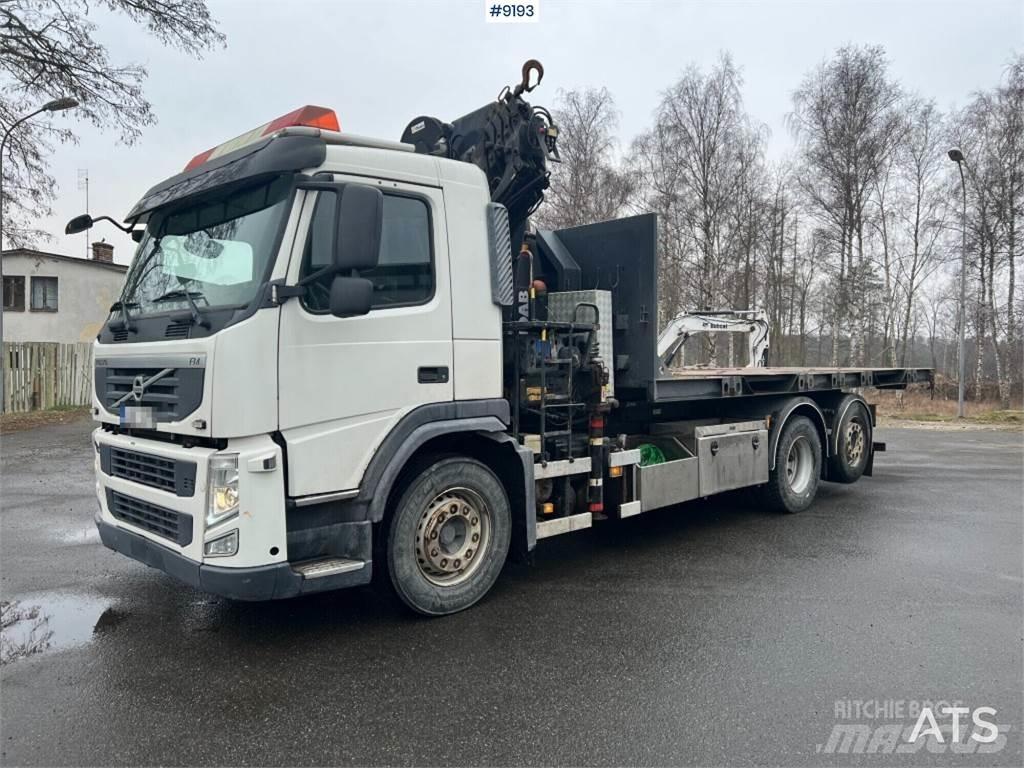 Volvo FM 6x2 شاحنات الرافعات