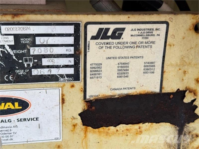 JLG 4394RT رافعات مقصية الشكل