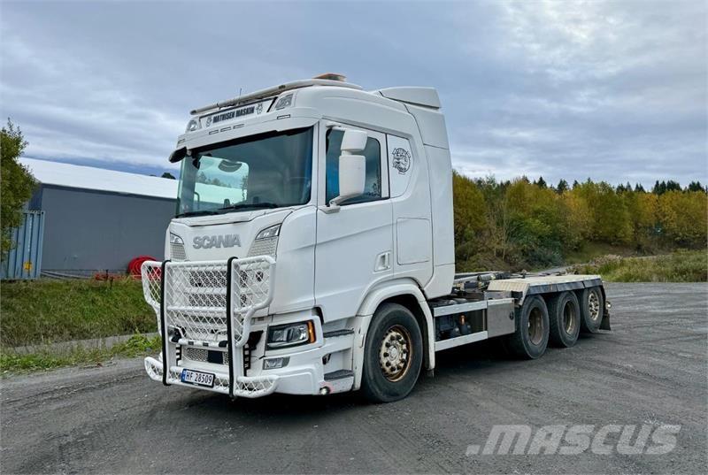 Scania R500 شاحنات الرافعات الخطافية