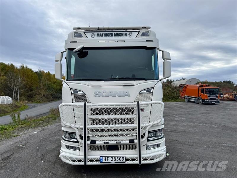Scania R500 شاحنات الرافعات الخطافية
