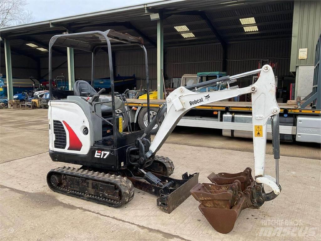 Bobcat E17 حفارات صغيرة أقل من 7 طن (حفارات صغيرة)