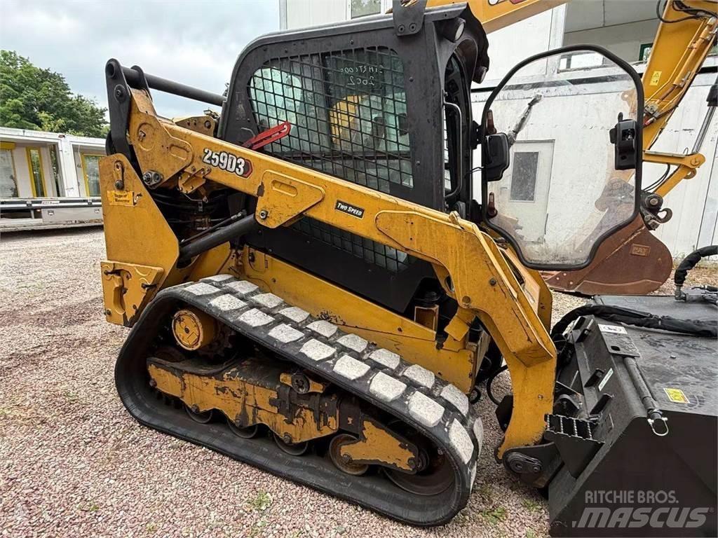 CAT 259D لوادر ذات جرافات عكسية