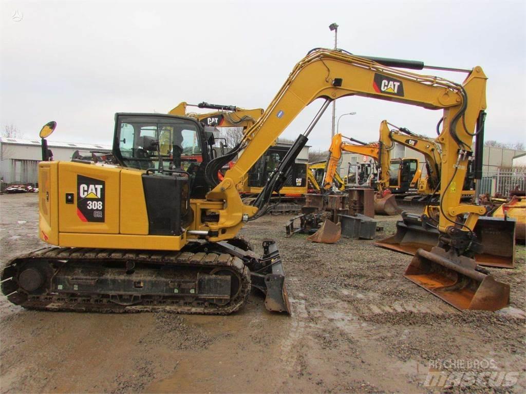 CAT 308 CR حفارات زحافة