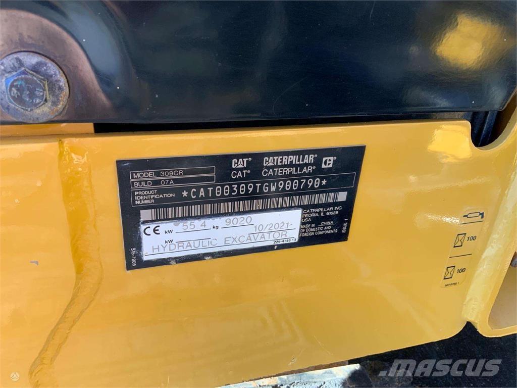 CAT 309CR حفارات زحافة