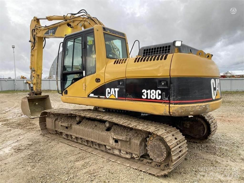 CAT 318 CL حفارات زحافة