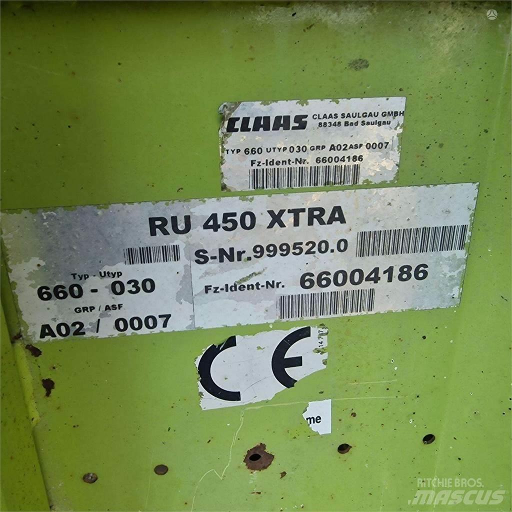 CLAAS RU 450Xtra ماكينات زراعية أخرى