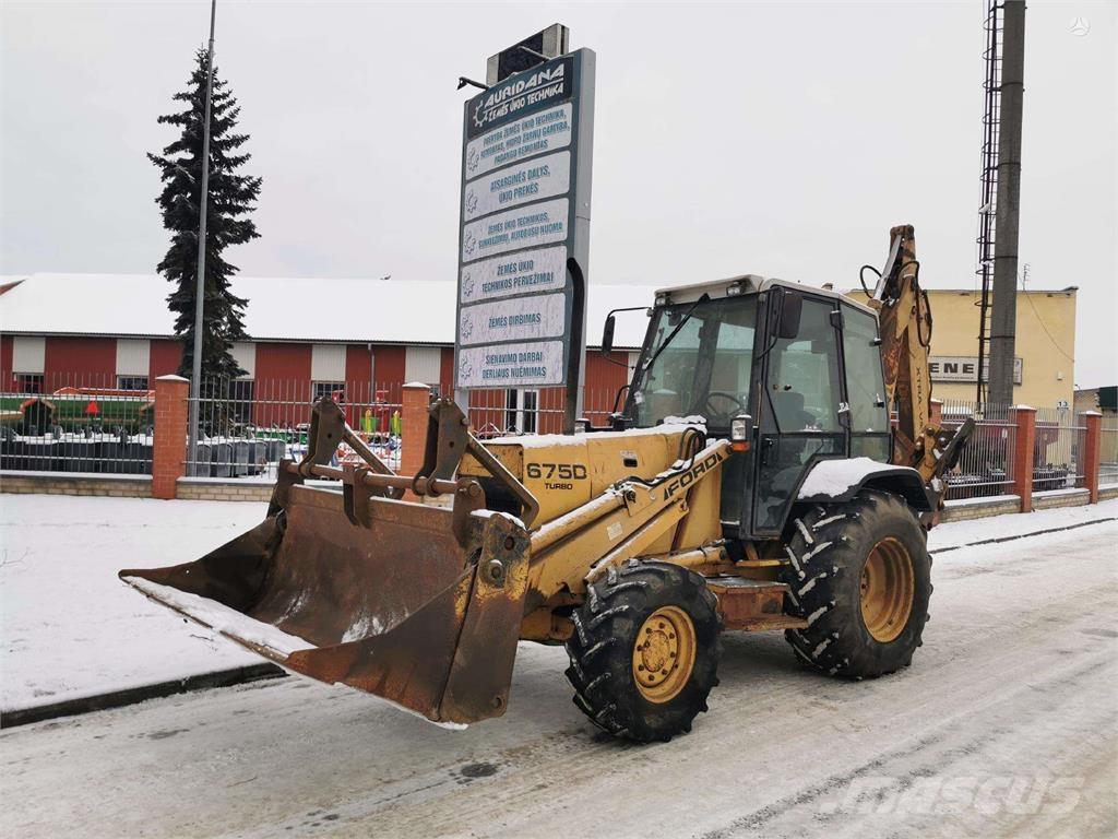 Ford 675d لوادر ذات جرافات عكسية