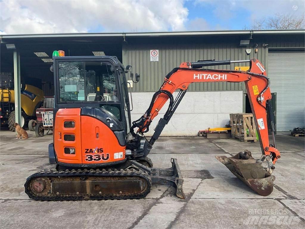 Hitachi Zaxis 33U حفارات زحافة