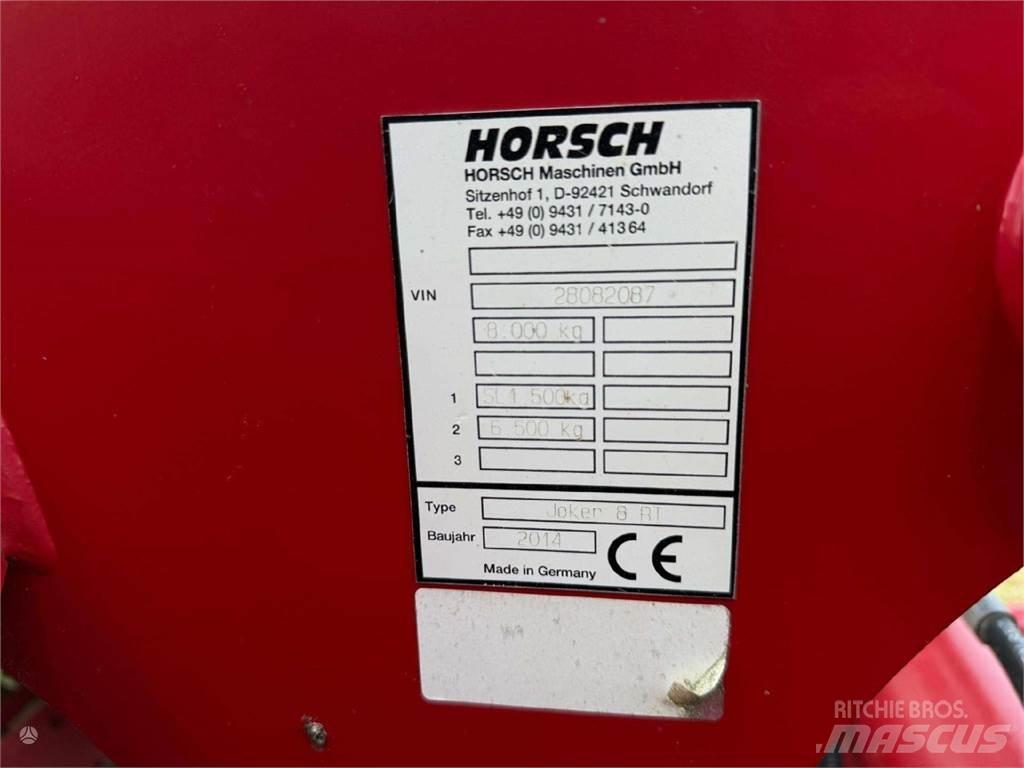 Horsch JOKER 8RT ماكينات زراعية أخرى