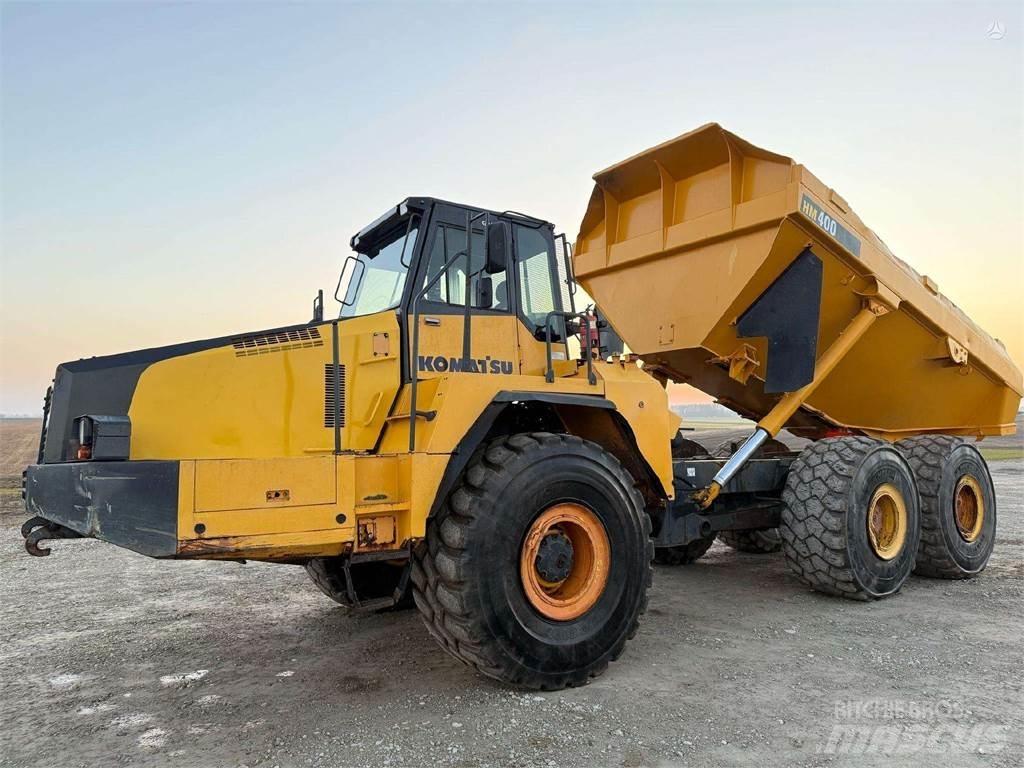 Komatsu HM 400-2 ساحبات مفصلية