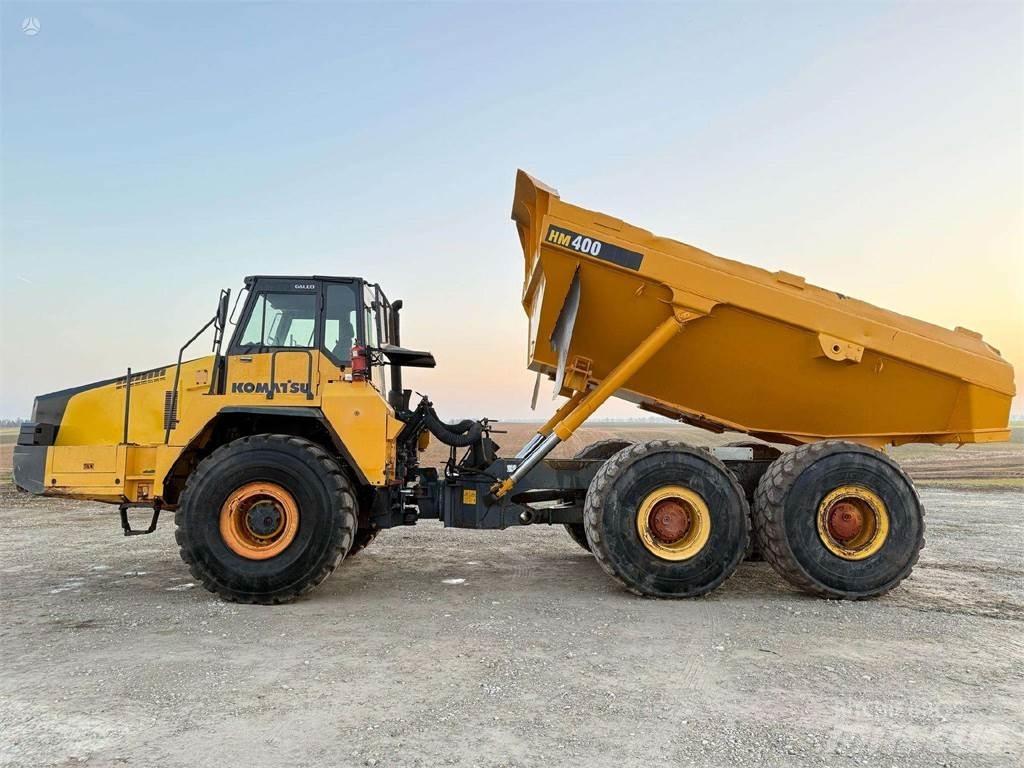 Komatsu HM 400-2 ساحبات مفصلية