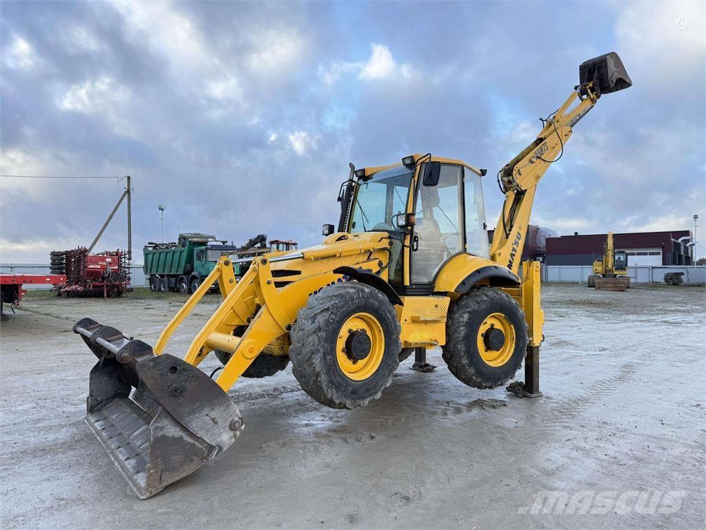 Komatsu WB 97 S-2 لوادر ذات جرافات عكسية
