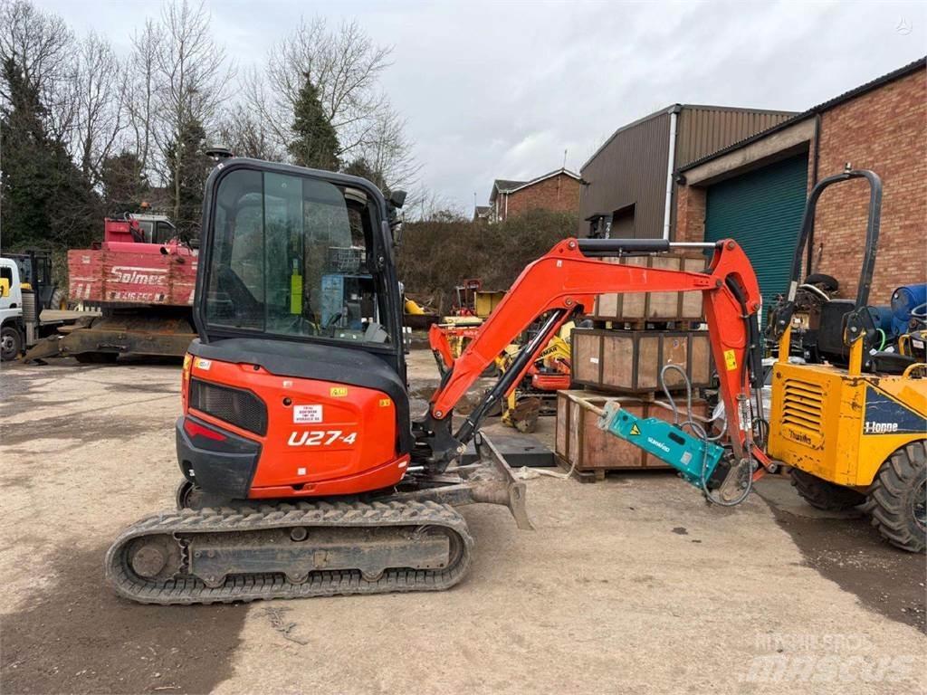 Kubota U27-4 حفارات صغيرة أقل من 7 طن (حفارات صغيرة)