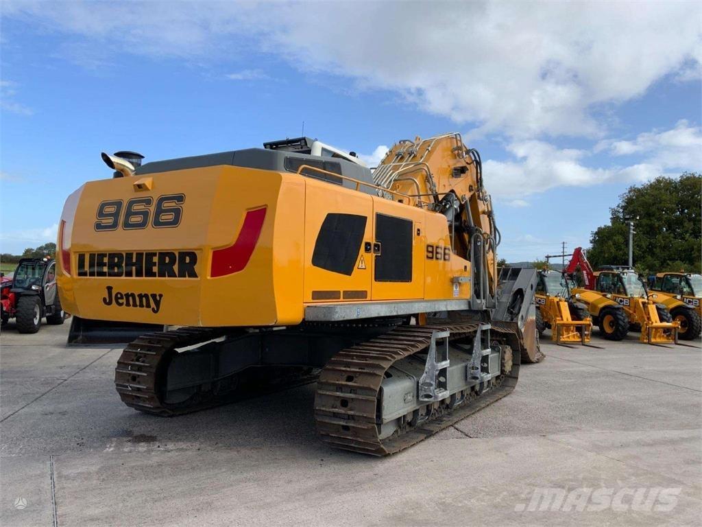 Liebherr R966 HD حفارات زحافة