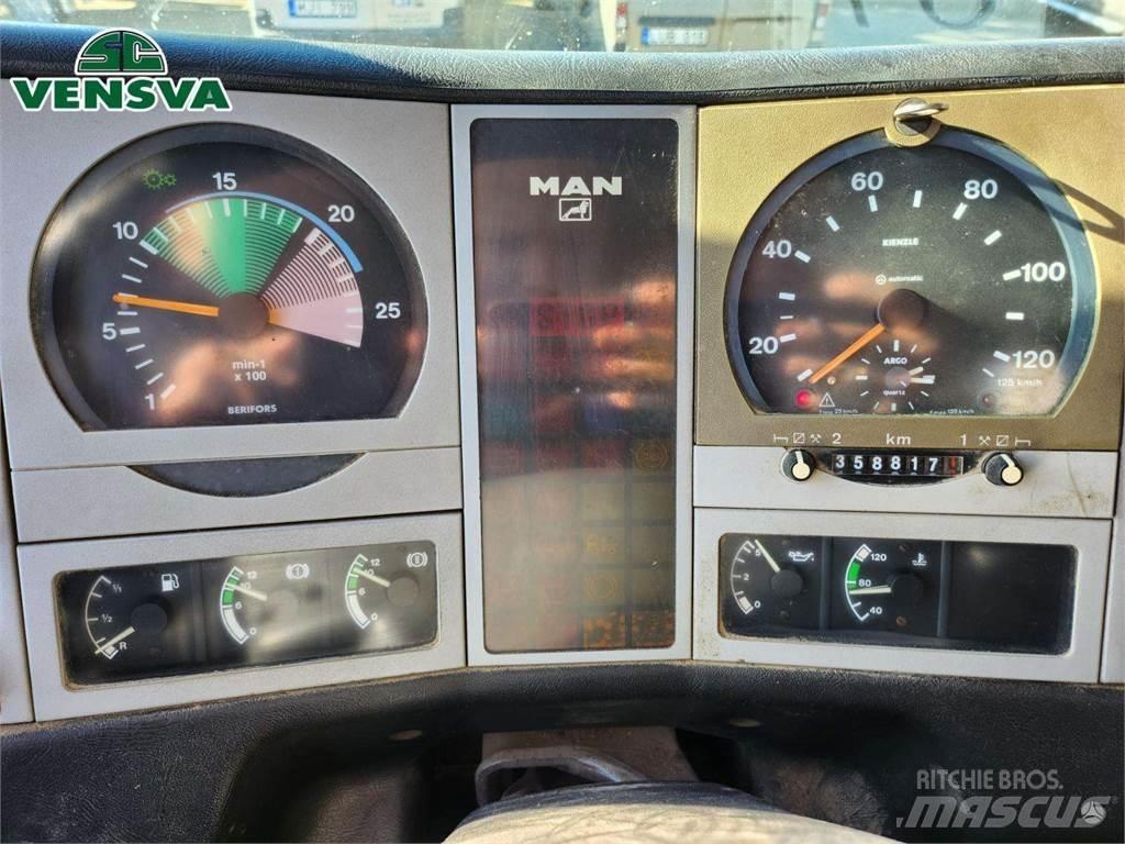 MAN FE 26T 6x2 شاحنات مزدوجة / خلخلة