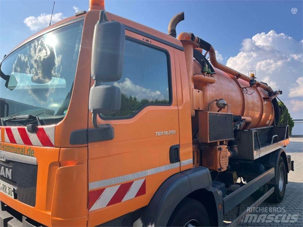 MAN TGM 18.290 شاحنات مزدوجة / خلخلة
