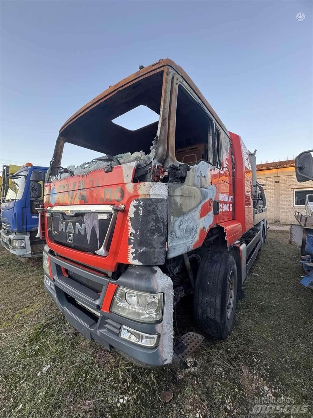 MAN TGS 28.440 شاحنات مزدوجة / خلخلة