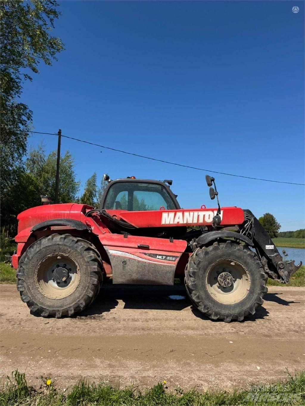 Manitou MLT629 لوادر وحفارات أمامية