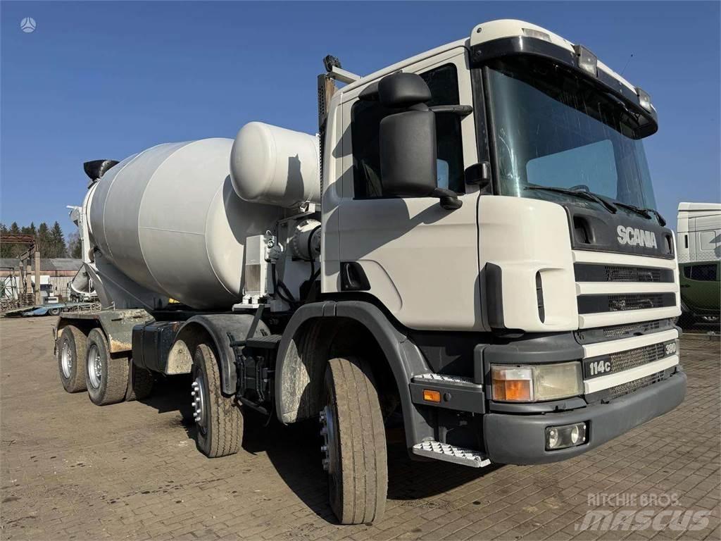 Scania P124 8x4 شاحنات خرسانة