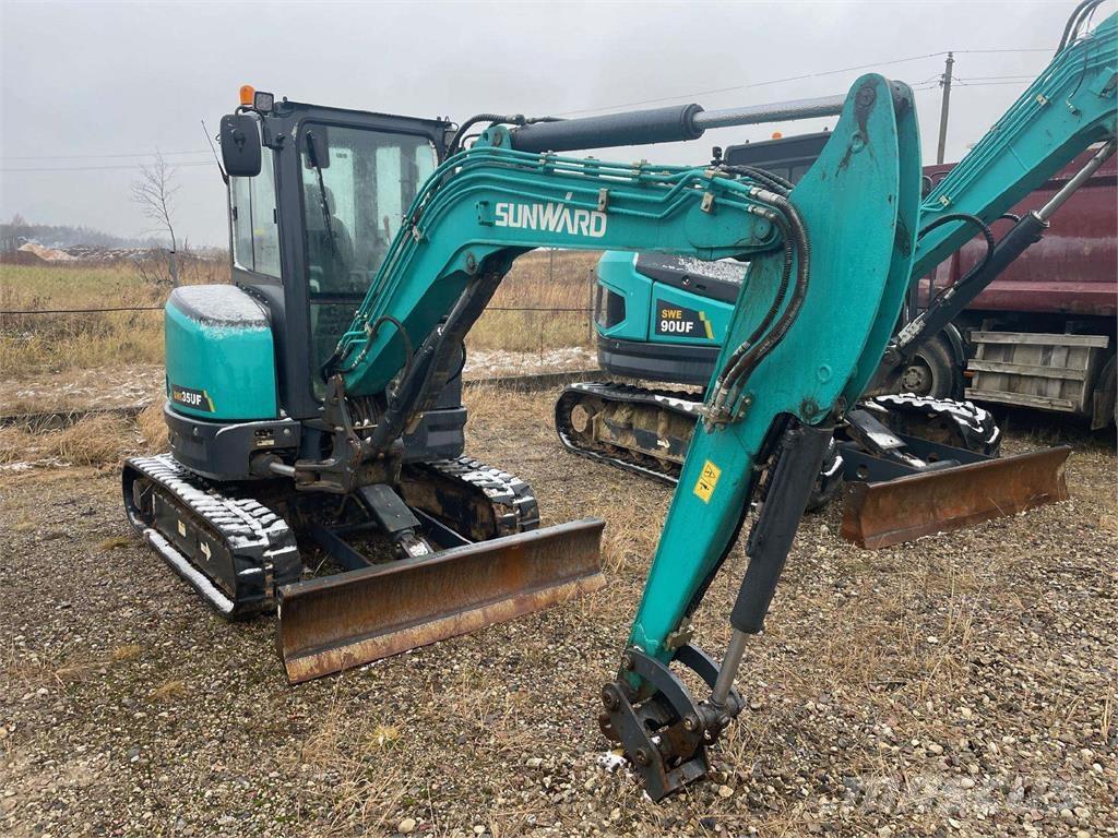 Sunward SWE35UF حفارات صغيرة أقل من 7 طن (حفارات صغيرة)