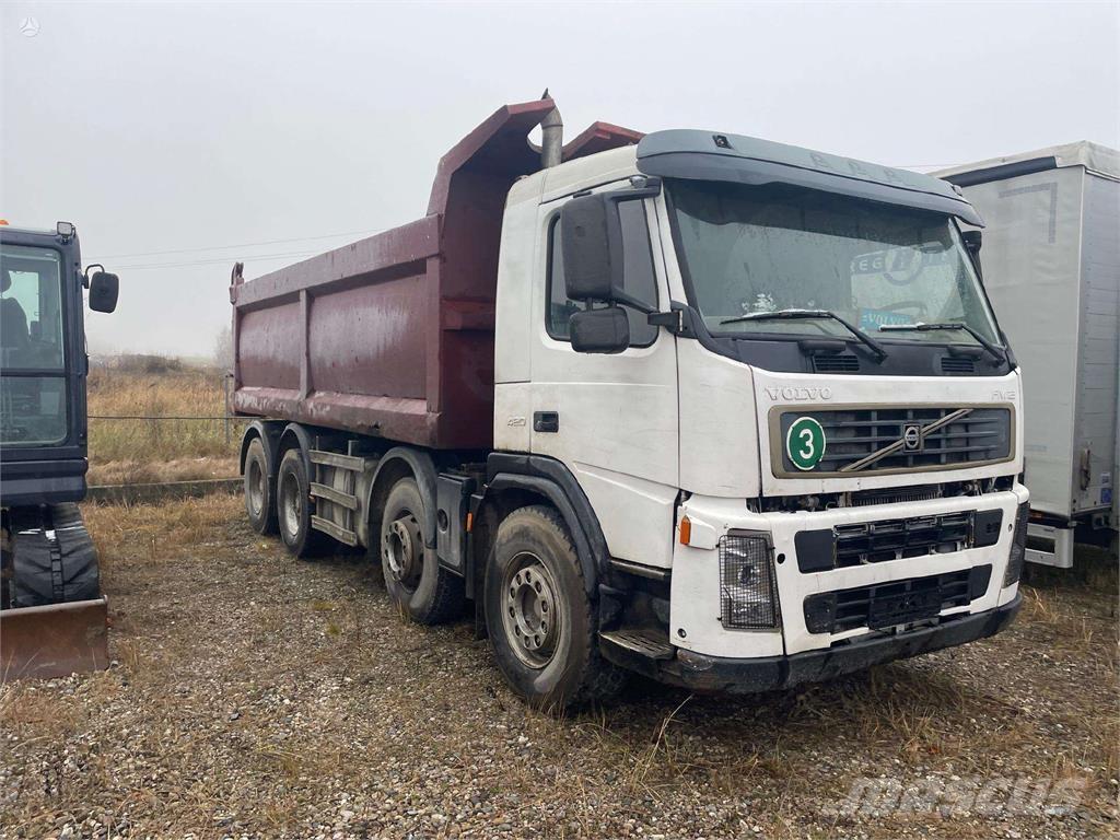Volvo FM12-420 شاحنات قلابة