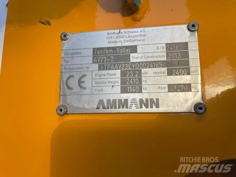 Ammann AV 23 ضاغطات التربة