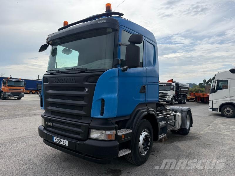 Scania R 420 وحدات الجر