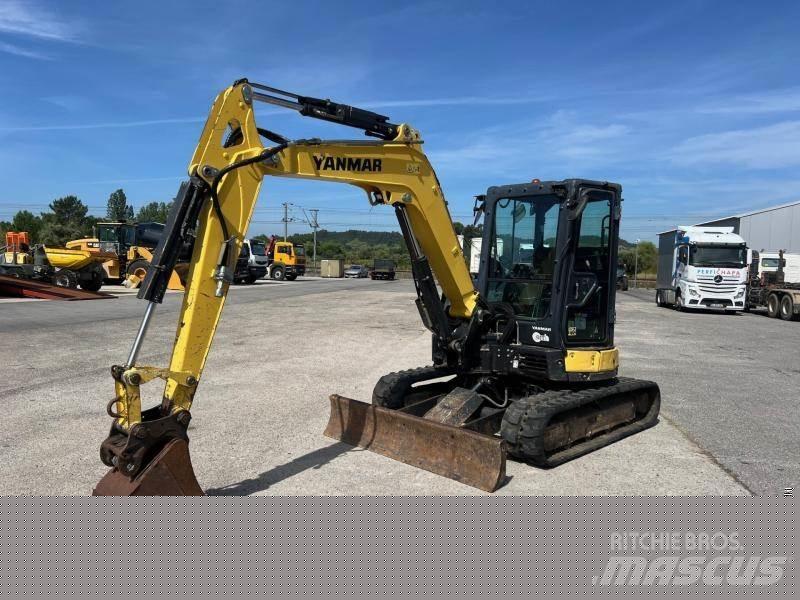 Yanmar ViO50 حفارات صغيرة أقل من 7 طن (حفارات صغيرة)