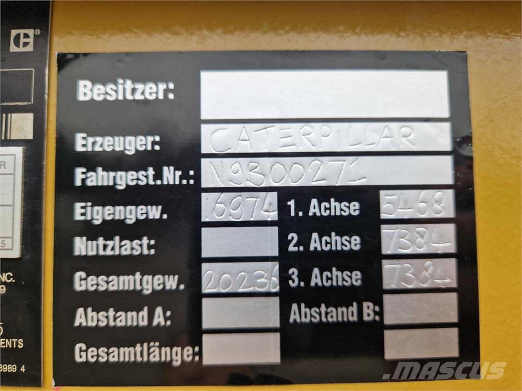 CAT 12M معدات تمهيد الطرق