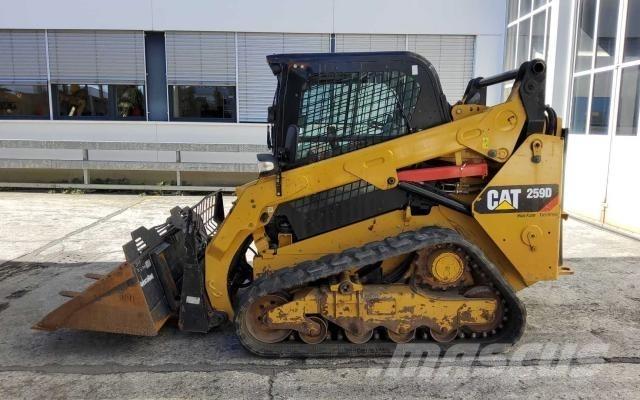 CAT 259D HF لوادر انزلاقية التوجيه