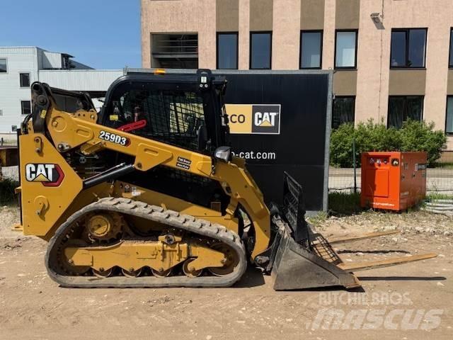 CAT 259D3 لوادر انزلاقية التوجيه