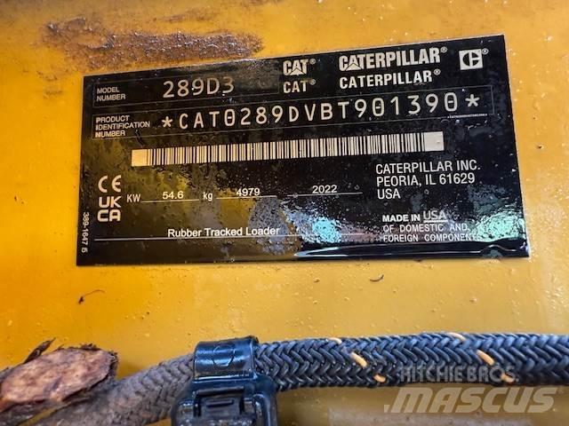 CAT 289D3 لوادر انزلاقية التوجيه