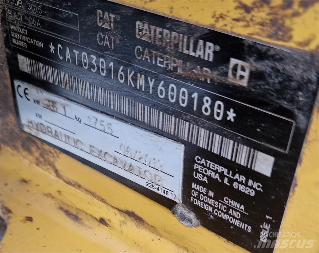 CAT 301.6 حفارات صغيرة أقل من 7 طن (حفارات صغيرة)