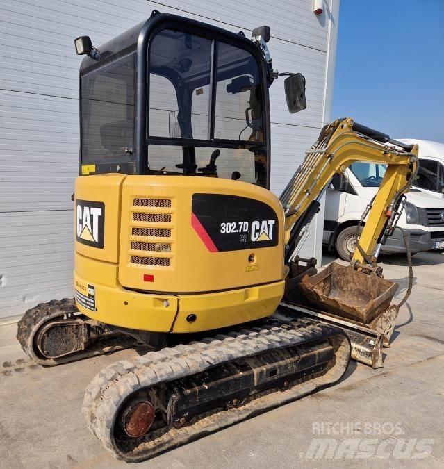 CAT 302.7D CR حفارات صغيرة أقل من 7 طن (حفارات صغيرة)