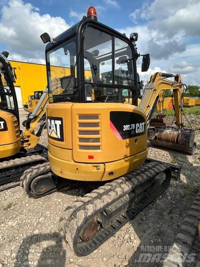 CAT 302.7D CR حفارات صغيرة أقل من 7 طن (حفارات صغيرة)