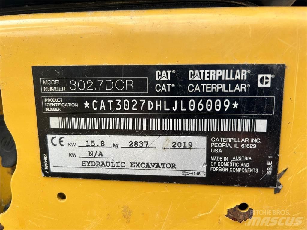 CAT 302.7D CR حفارات صغيرة أقل من 7 طن (حفارات صغيرة)