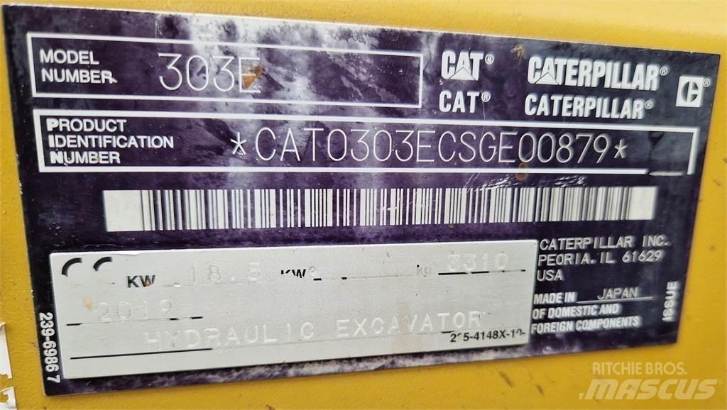 CAT 303E حفارات صغيرة أقل من 7 طن (حفارات صغيرة)