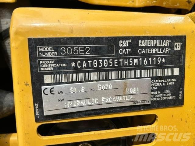 CAT 305CR حفارات صغيرة أقل من 7 طن (حفارات صغيرة)