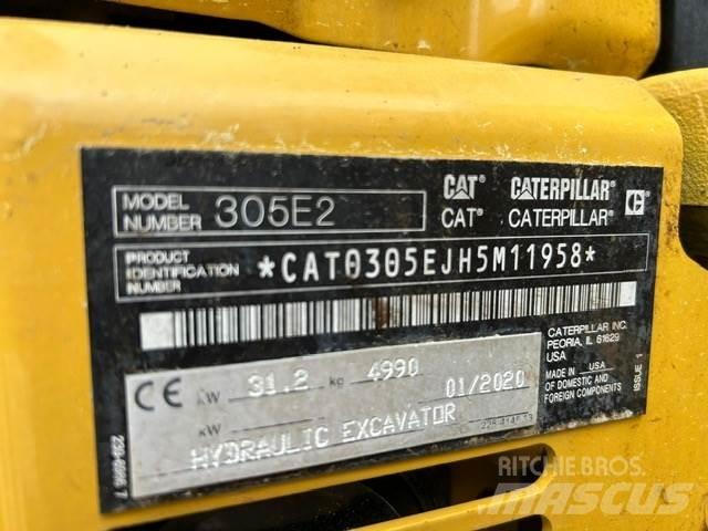 CAT 305E2 حفارات صغيرة أقل من 7 طن (حفارات صغيرة)